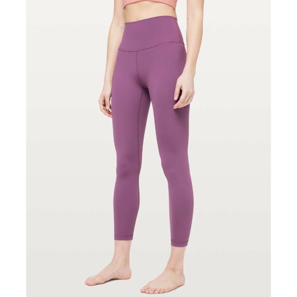 Lululemon Wunder Under High-Rise 7/8 Tight *Full-On Luxtreme 25" Plum Size 4